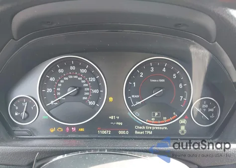 2015 BMW 328I xDrive из США, поврежденный, VIN WBA3B3C53FF548061